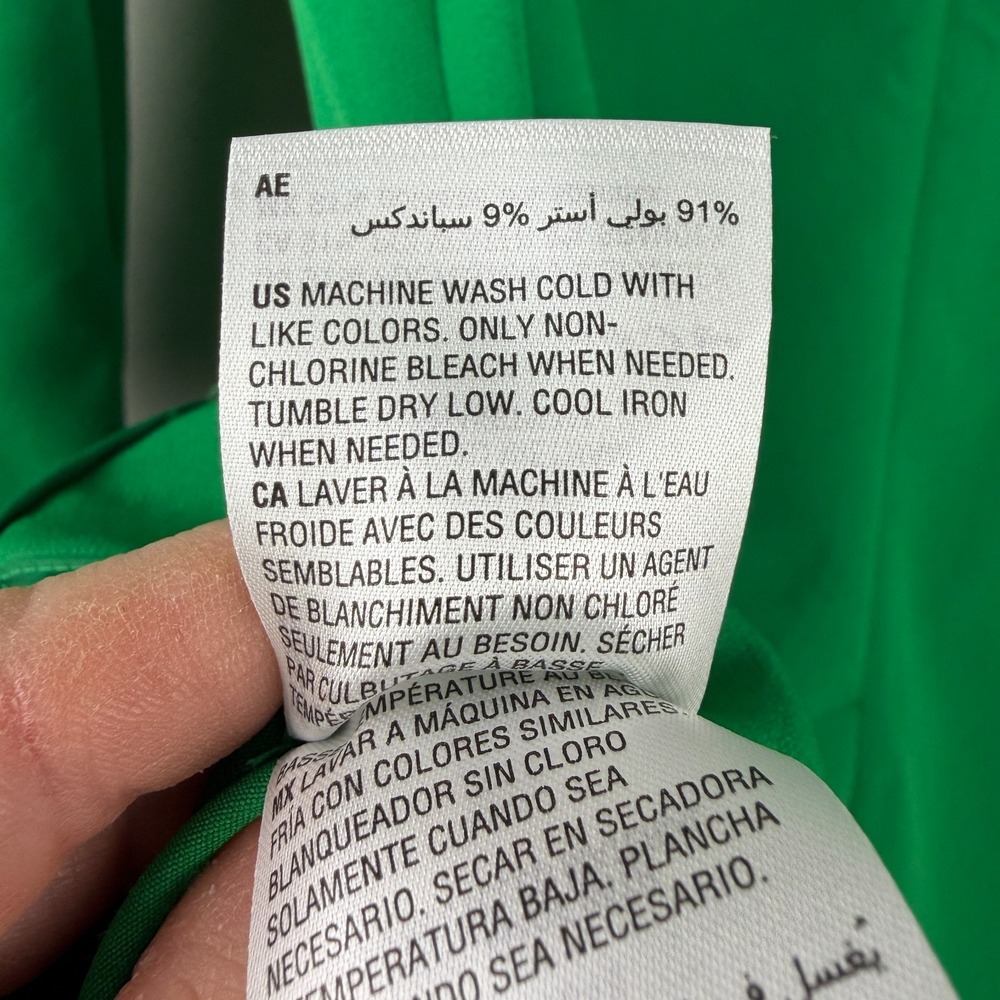 International Concepts Blazer Jacket Womens L Green Classic Notch Lapel Collared - Picture 6 of 16